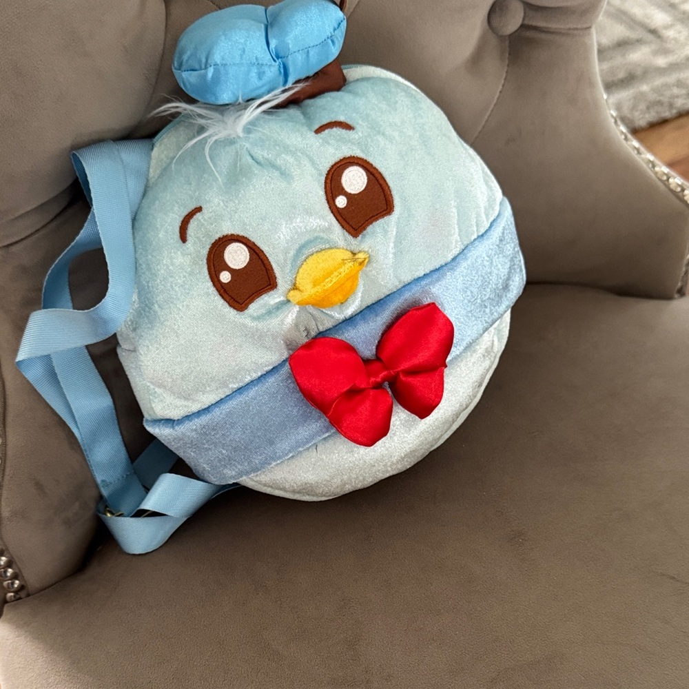 Disney Parks Munchlings Donald Duck Wild Raspberry Lollipop Crossbody Bag